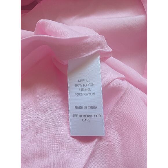 NWD Olivia Rubin Colorblock Smock Long Sleeve Maxi Dress US 8 No Belt #1H457 - Picture 9 of 9